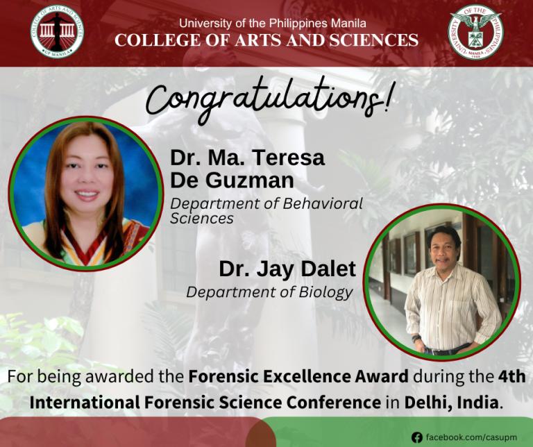 College of Arts and Sciences University of the Philippines Manila