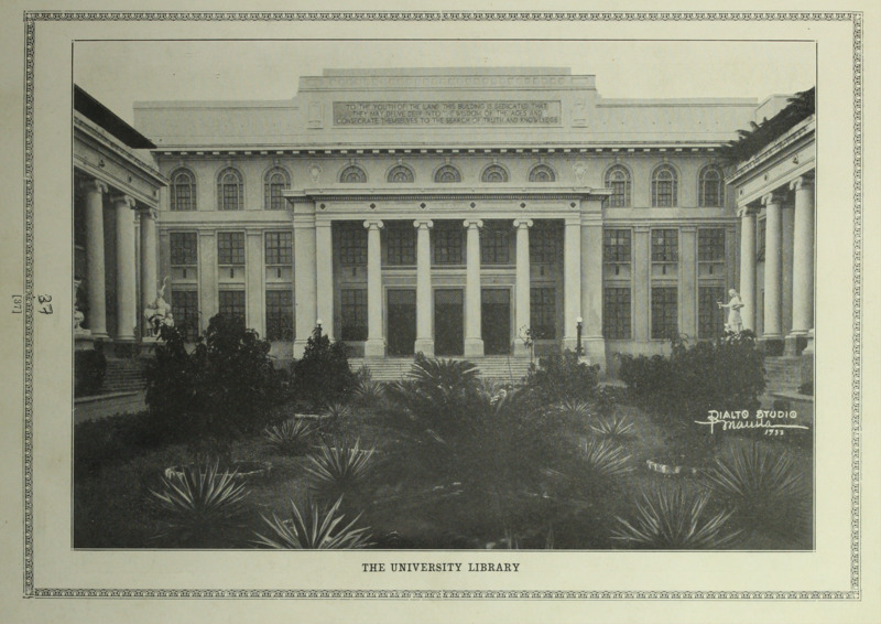 item thumbnail for The University Library, 1933