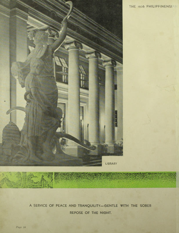 item thumbnail for The University Library, 1936