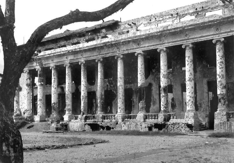 item thumbnail for Rizal Hall, University of the Philippines, Manila, Philippines, October 5, 1945