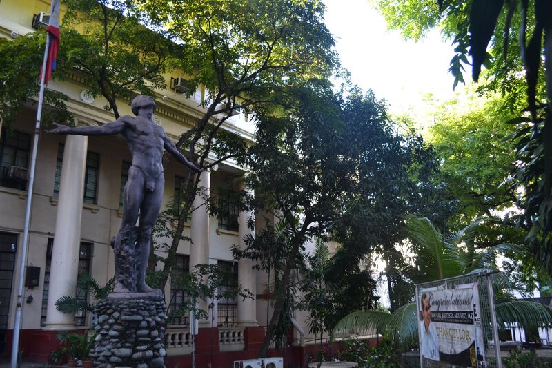 item thumbnail for The UP Oblation at the Rizal Hall’s CAS Garden