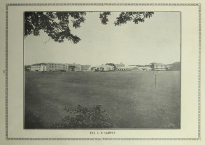 The UP Campus, 1933
