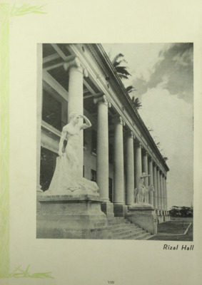 Rizal Hall, 1935
