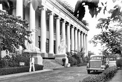 Rizal Hall East Side Facing Villamor Hall (now SC Old Building—Taft Ave.)